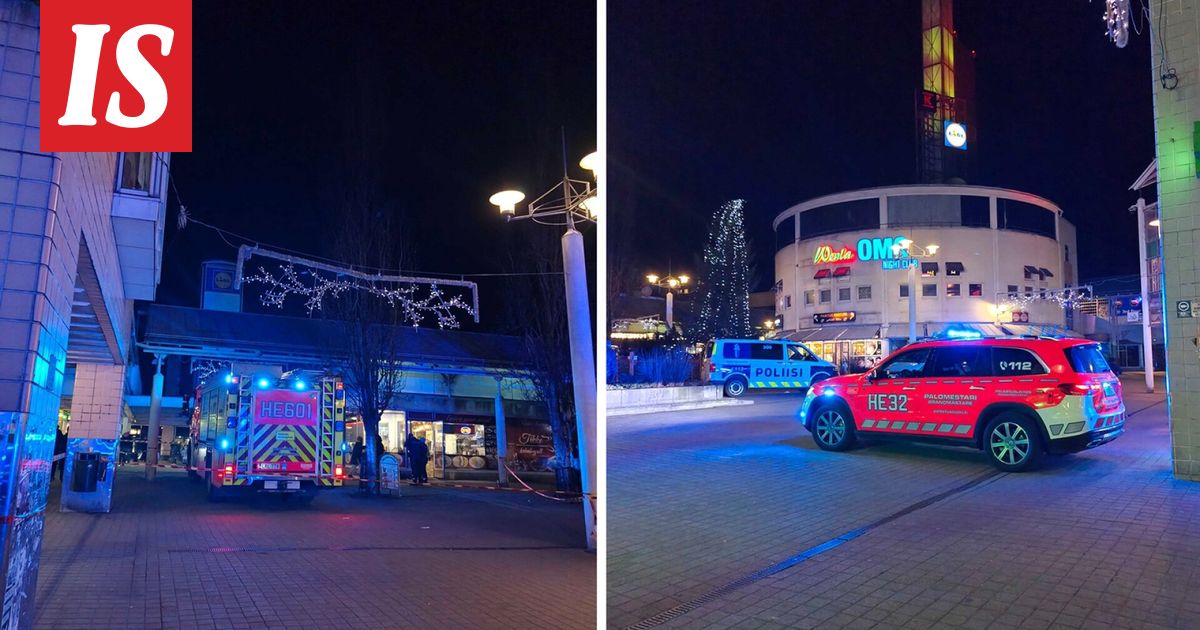 Kebabravintolaan hälytys suuresta rakennuspalosta Helsingin Kontulassa