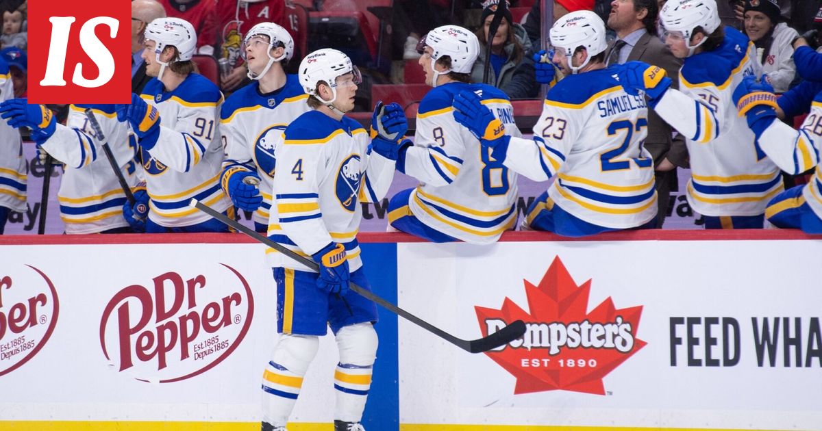 NHL: Buffalo Sabres käsittämättömässä vireessä