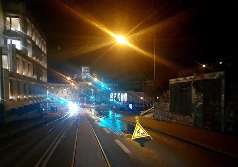 ...ja illemmalla tilanne oli yhä päällä.