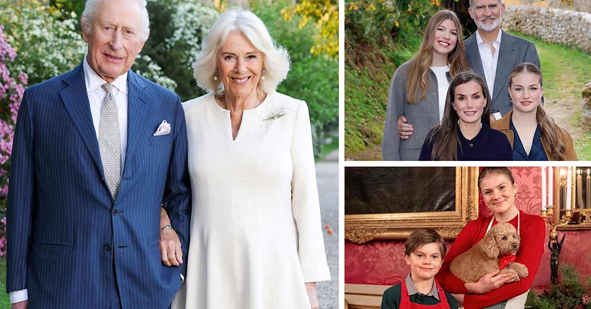 Euroopan kuningasperheet julkaisivat perinteiset joulukorttinsa – monissa kuvissa on aiempaa epä­muodollisempi sävy | Ulkomaat