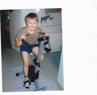 Jesse Puljujärvi pikkupoikana Torniossa.