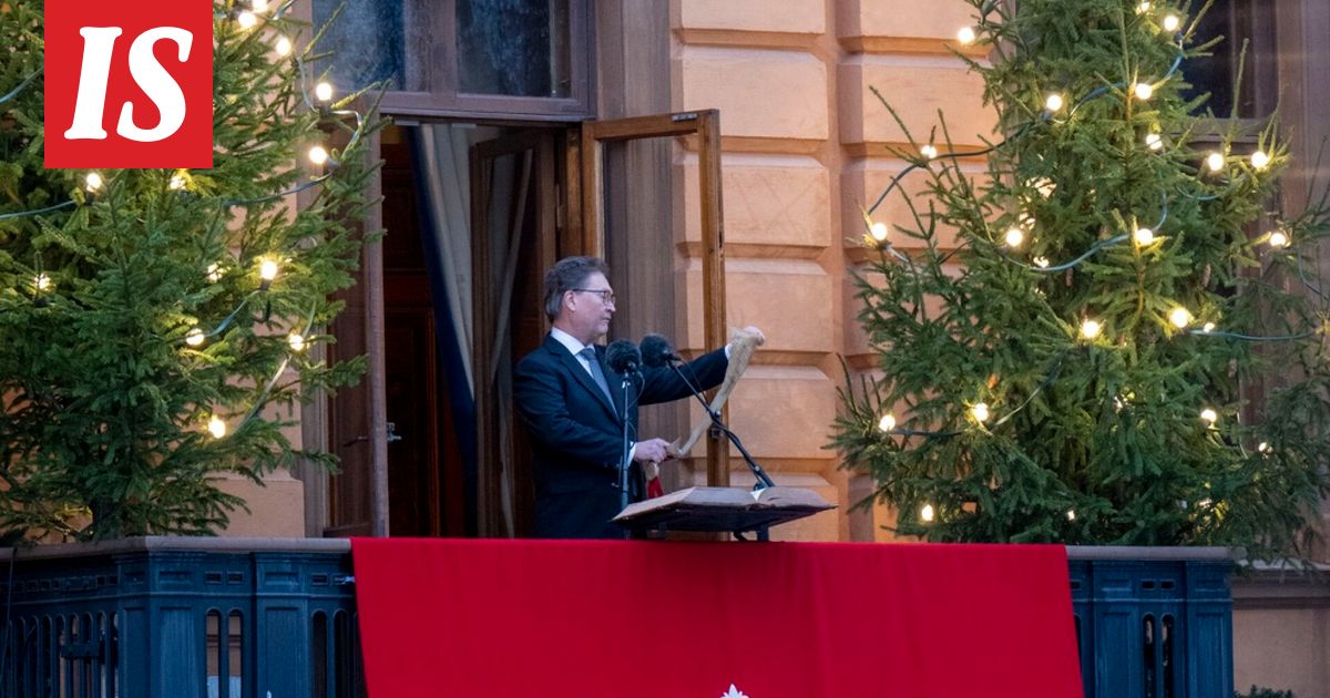 Joulurauha julistettiin Suomen Turussa - Ilta-Sanomat