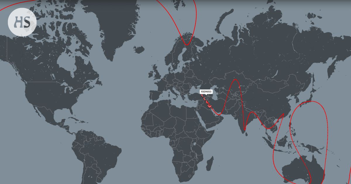 Ääntä nopeammin lentävä joulupukki löytyy jälleen Flightradar-palvelusta