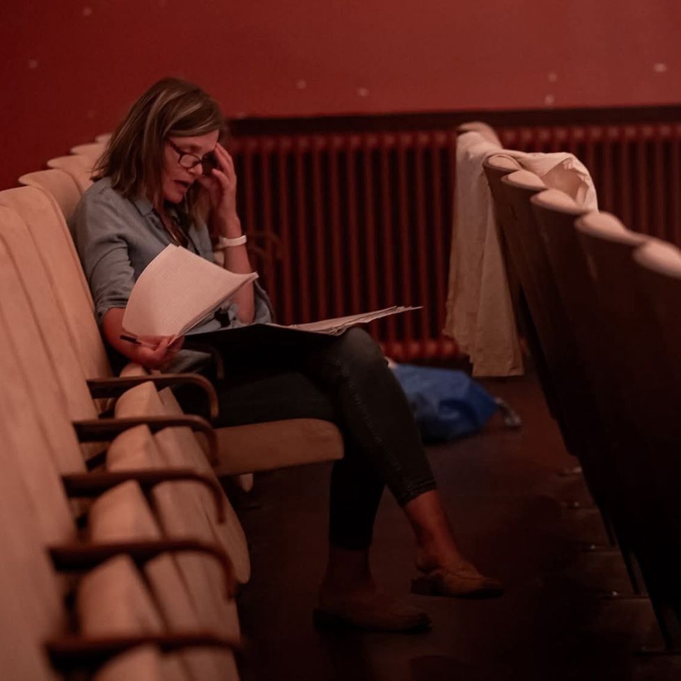 VUONNA 2023. ”Salon teatterissa ohjasin Minna Canthista kertovaa Rouva C -näytelmää.”