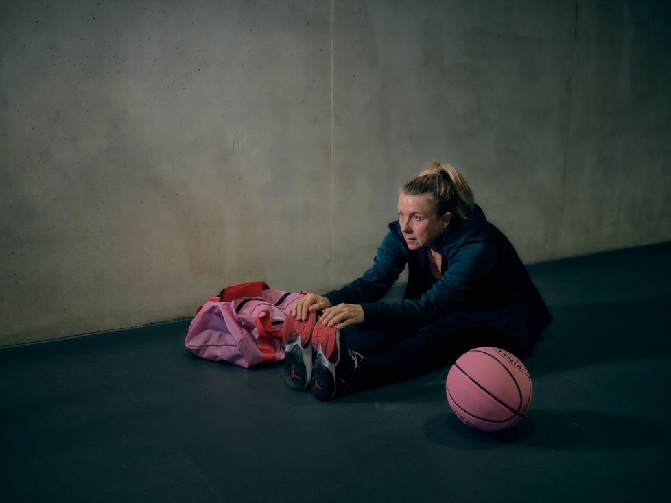 Tanja Troković, valmistautui illan peliin.