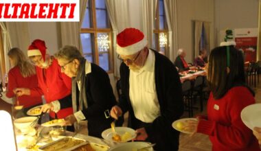 Evijärvellä kokoontui kymmeniä ihmisiä, jottei tarvitsisi olla jouluaattona yksin