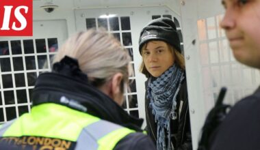 Greta Thunberg pidätettiin Lontoossa - Ilta-Sanomat