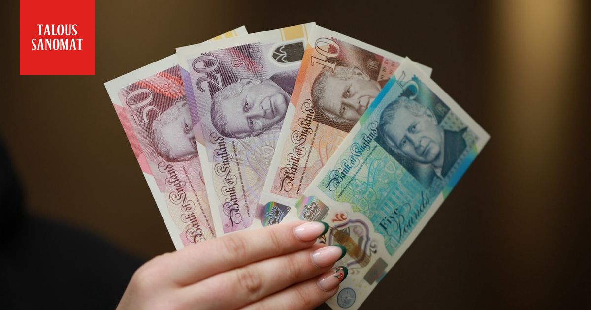 Briteillä on miljoonan ja sadan miljoonan punnan seteleitä