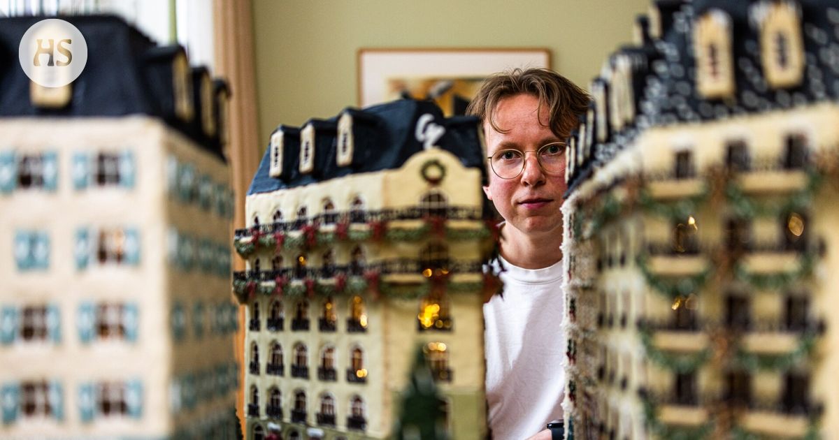 Lauri Kesäniemi rakensi piparista Pariisin, jonka tarina voi päättyä vasaran iskuihin