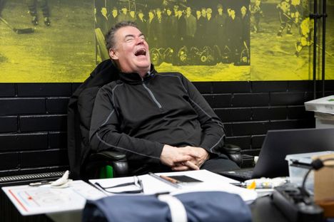 Helminen on myös kovan luokan huumorimies.