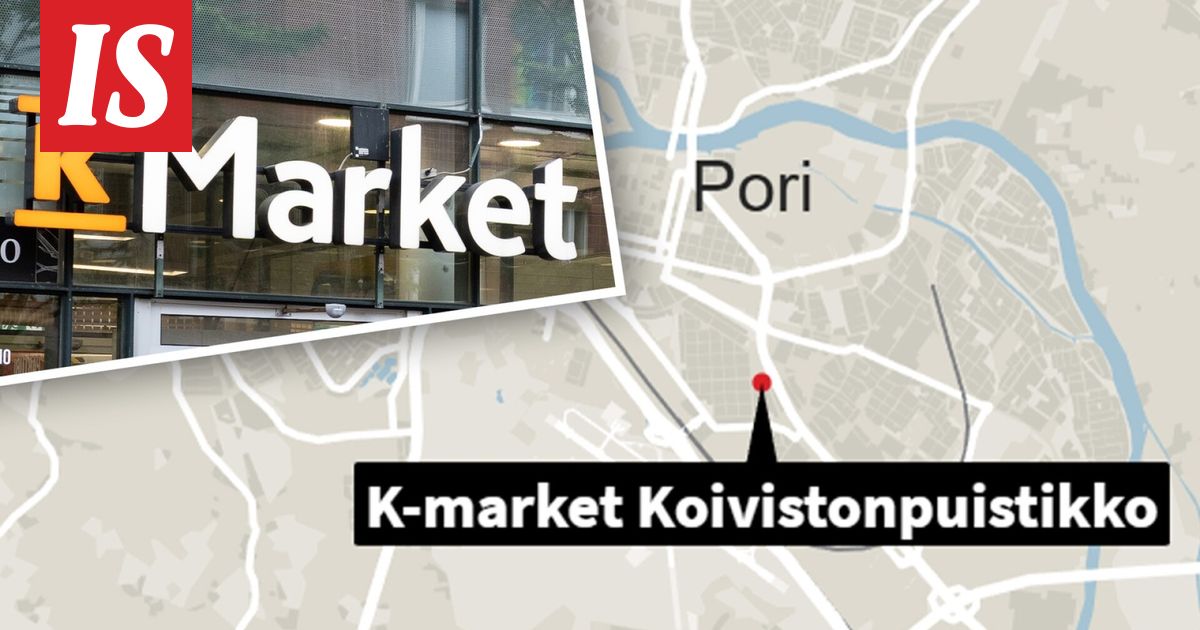 K-market paloi Porissa – tämä epäillystä tuhopolttajasta tiedetään - Ilta-Sanomat