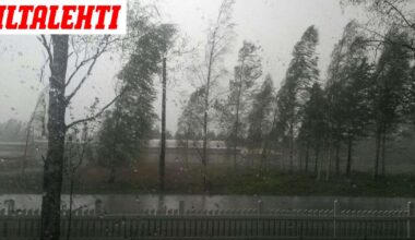 Ilmatieteen laitokselta pahimman luokan varoitus