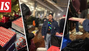 Bowen Taisto Popkin lahjoitti jouluna 36 kiloa suomalaista suklaata Bostonin kodittomille