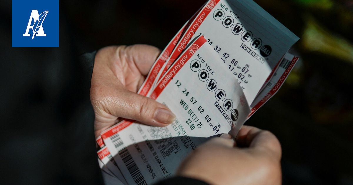 Yhdysvalloissa voitettiin lähes kahden miljardin dollarin lottopotti