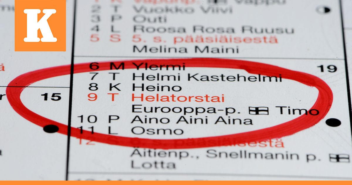 Arkipyhiä on ensi vuonna yksi vähemmän – tämän vuoden kymmenen arkivapaapäivää on Suomessa maksimi