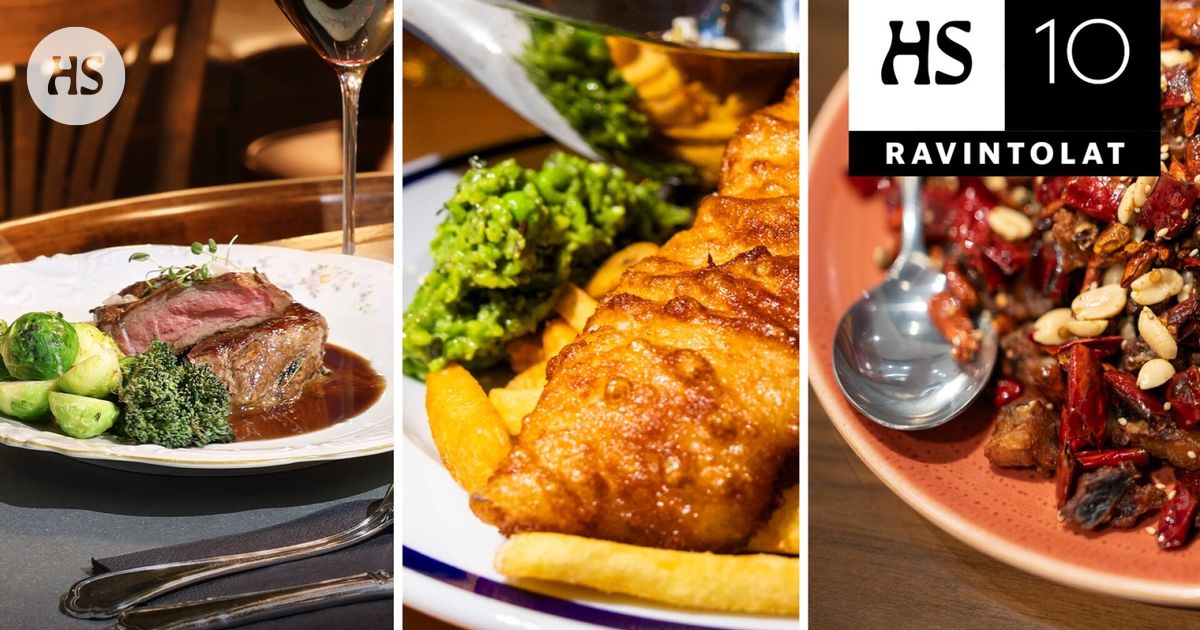 HS10 ravintolat listaus talvi 2025