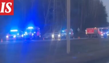 Kahdeksan auton ketjukolari Lahdenväylällä - Ilta-Sanomat