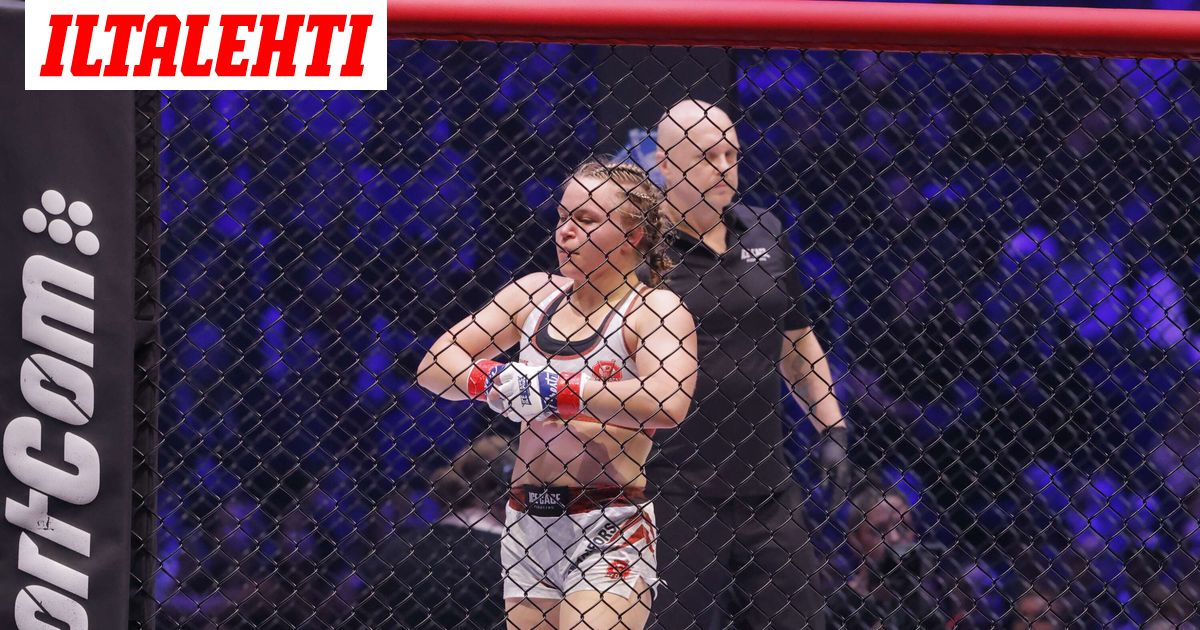 Sani Brännfors, 20, pidätteli kyyneliä Ice Cagessa