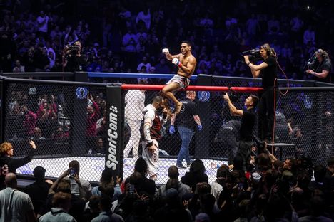 Abdul Hussein juhli voittoa.