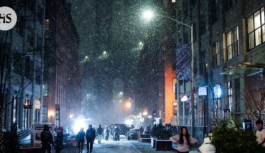 Kuvernööri julisti hätätilan lumisateen takia New Yorkin osavaltiossa