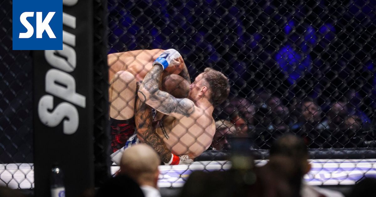 Toni Lampisen kohtalo Ice Cagessa: tyrmäys heti ensimmäisessä erässä – Theo Kolehmainen ennusti oikein