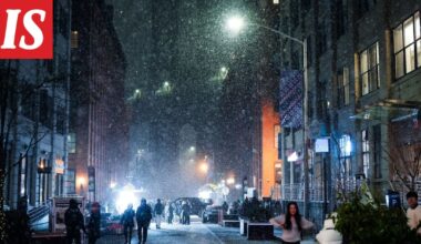 Kuvernööri julisti hätätilan lumisateen takia New Yorkin osavaltiossa