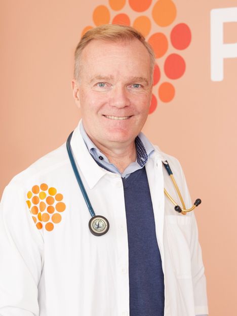 Sisätautien erikoislääkäri Robert Bergholm.
