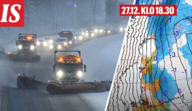 Hannes-myrsky iskee – katso ennuste tunti tunnilta