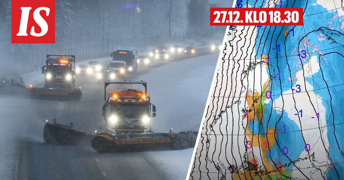 Hannes-myrsky iskee – katso ennuste tunti tunnilta