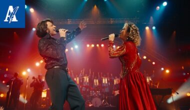 Muusikko­paris­kunnan rankasta tosi­tarinasta syntyi kepeä joulu­elokuva