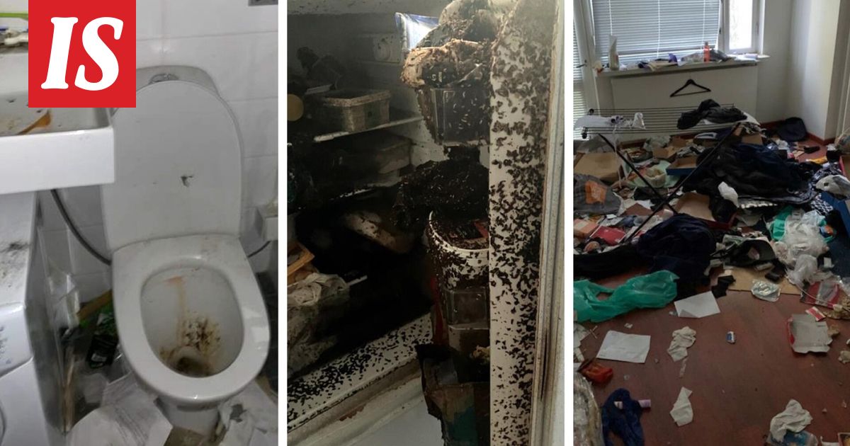 Kuvat: Vuokralainen jätti asunnon kuvottavaan kuntoon Helsingissä