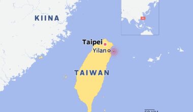 Taiwanissa voimakas maanjäristys | Uutisia lyhyesti