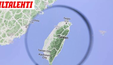 Valtava maanjäristys Taiwanissa