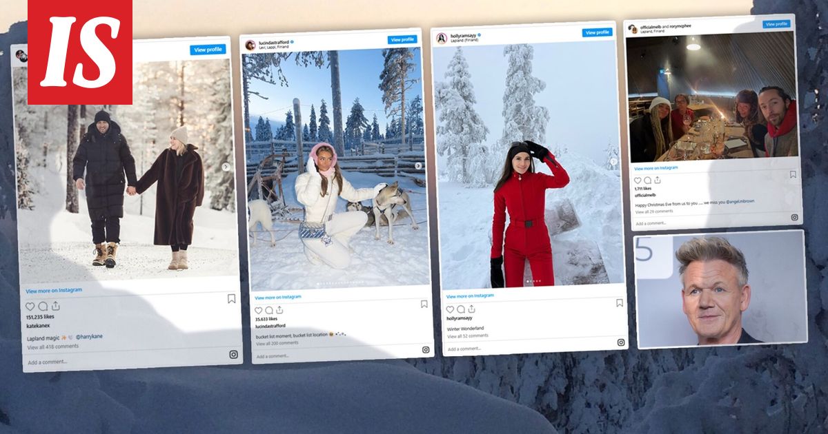 Maailmantähdet hehkuttavat Lappia - Ilta-Sanomat