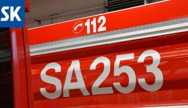 Auto törmäsi valaisinpylvääseen Kasitiellä Porissa