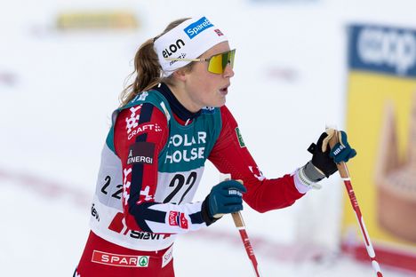 Karoline Simpson-Larsen, 28, on norjalainen latusankari.