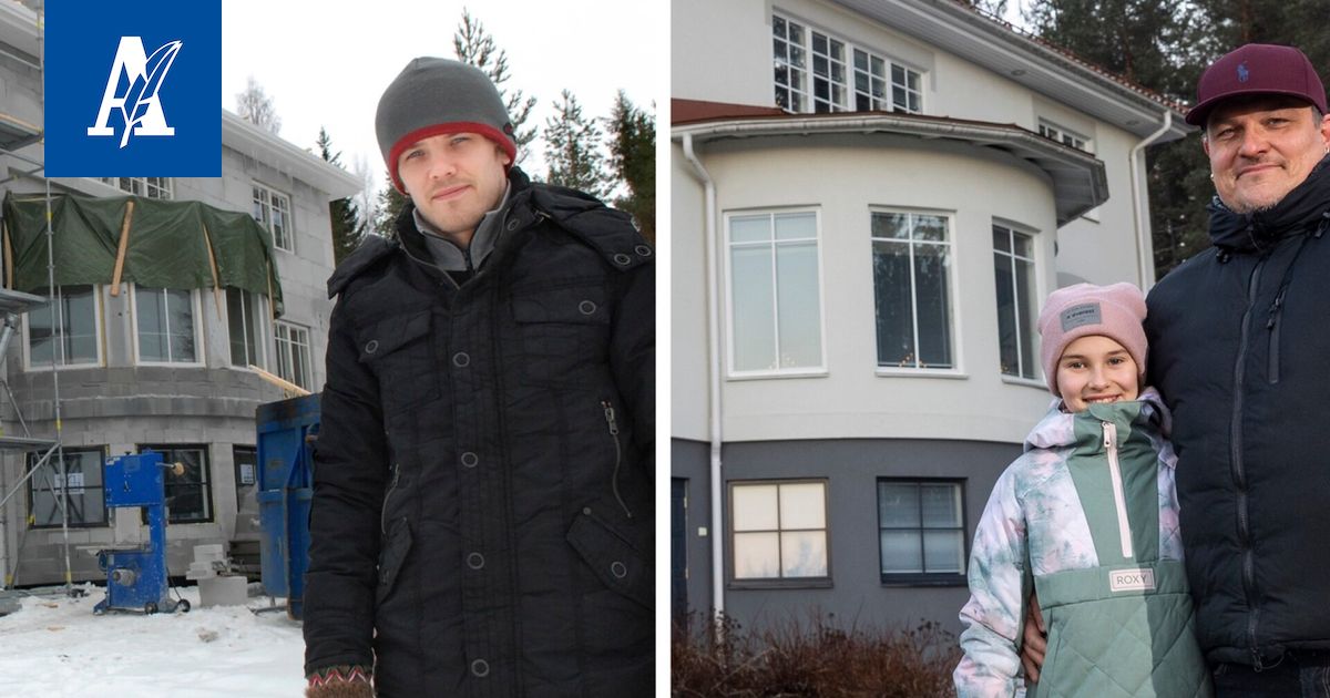 Huippukuski Mika Kalliolle rakennettiin lähes 400 neliön kivilinna, josta tuli koko Suomen puheenaihe – Nyt siinä asuu kolmilapsinen yrittäjäperhe