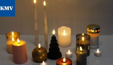 Uudet led-kynttilät ovat hyvinkin realistisia.