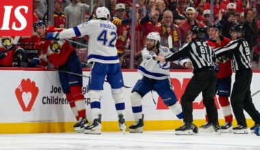 NHL:ssä tapeltiin urakalla – kuusi miestä jäähyaitiossa yhtä aikaa