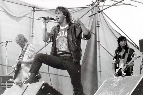 Popeda Porissa vuonna 1985.