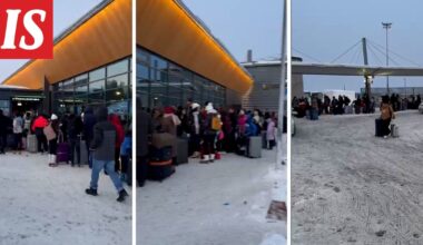 Rovaniemen lentokentällä kaaos - Ilta-Sanomat
