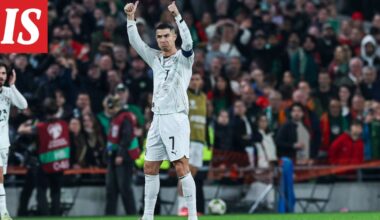 Cristiano Ronaldo sai palkinnon ja antoi kovan lupauksen
