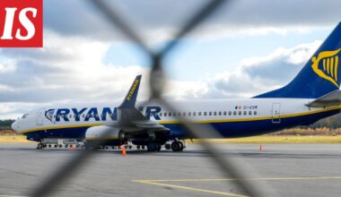 Useita matkustajia loukkaantui turbulenssissa Ryanairin lennolla Teneriffalle