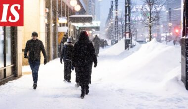 Suomeen pöllähtämässä runsaasti lunta - Ilta-Sanomat