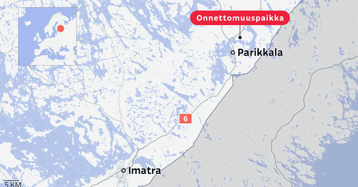 Jalankulkija kuoli tasoristeyskolarissa Parikkalassa | Etelä-Karjala