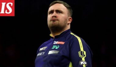 Luke Littler tylytti buuaavaa yleisöä voittonsa jälkeen