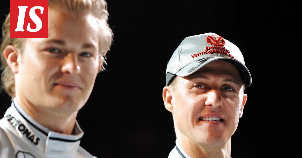 Nico Rosberg: härski vessapaljastus Michael Schumacherista
