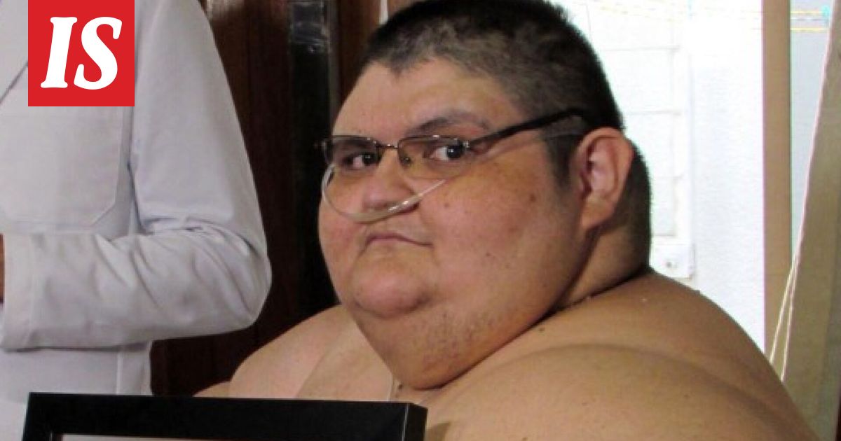 Maailman lihavimpana tunnettu mies on kuollut