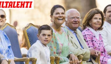 Ruotsin hovilta harvinainen kuva