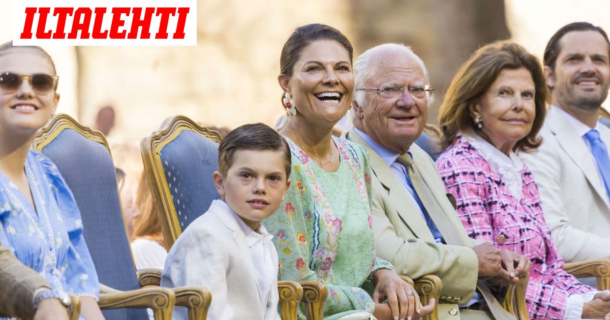 Ruotsin hovilta harvinainen kuva